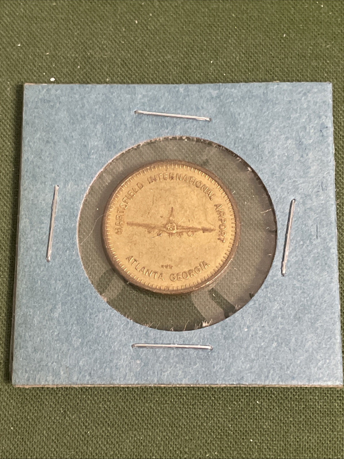 Obsolete Hartsfield International Airport Game Room Token Atlanta Georgia Arcade