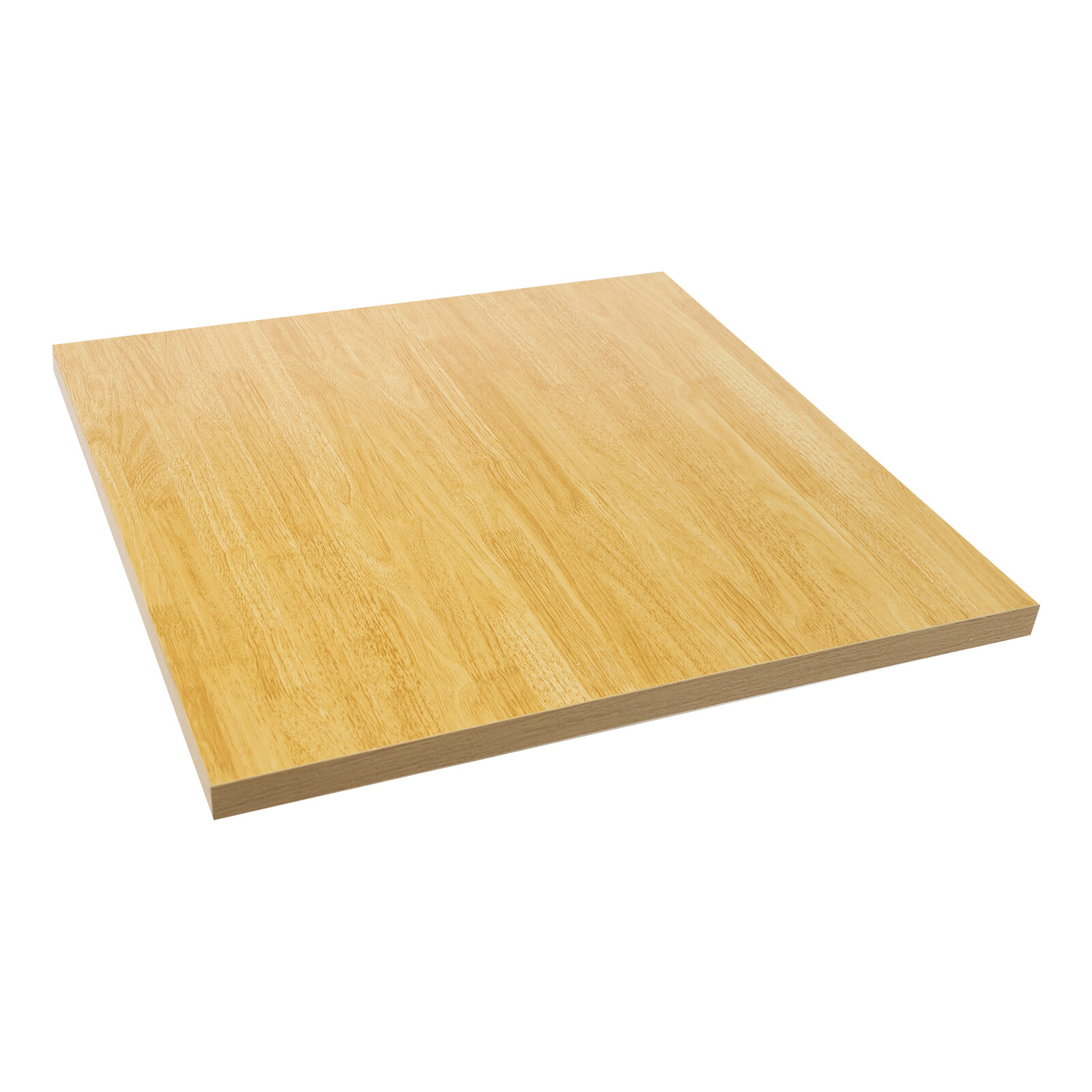 Wood Color Tabletop, Edge-banding Square Countertop, Plywood Countertop