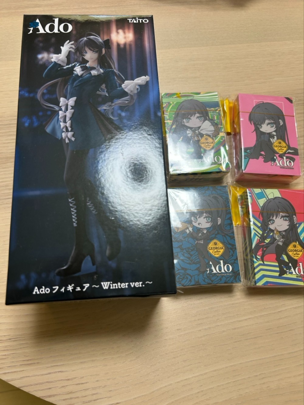 Ado Figure Winter ver. Round One LTD & Playing Cards Set 2025 Official