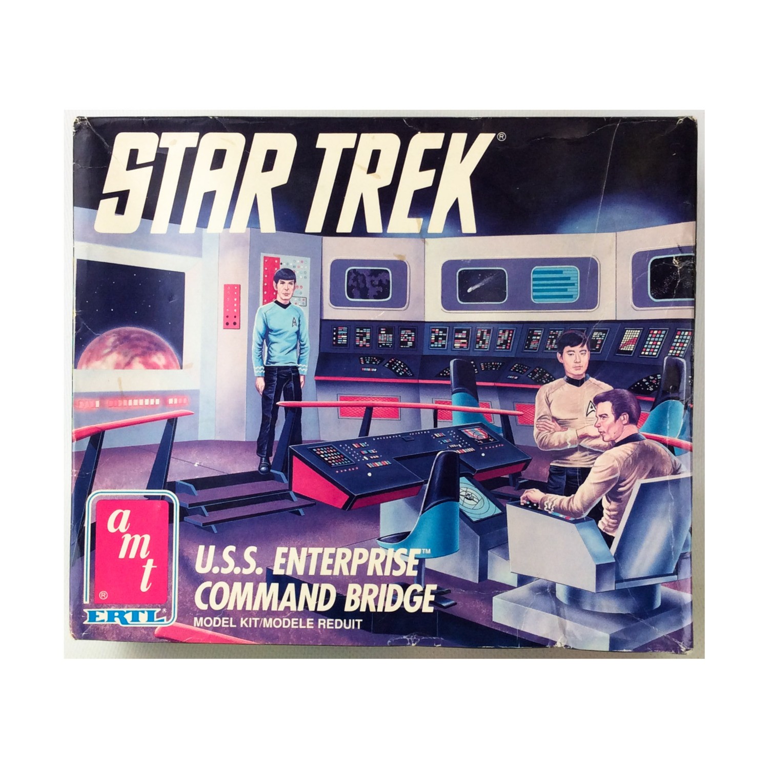 AMT-ERTL Star Trek Model Kits 1/32 USS Enterprise Command Bridge SW (VG/New)