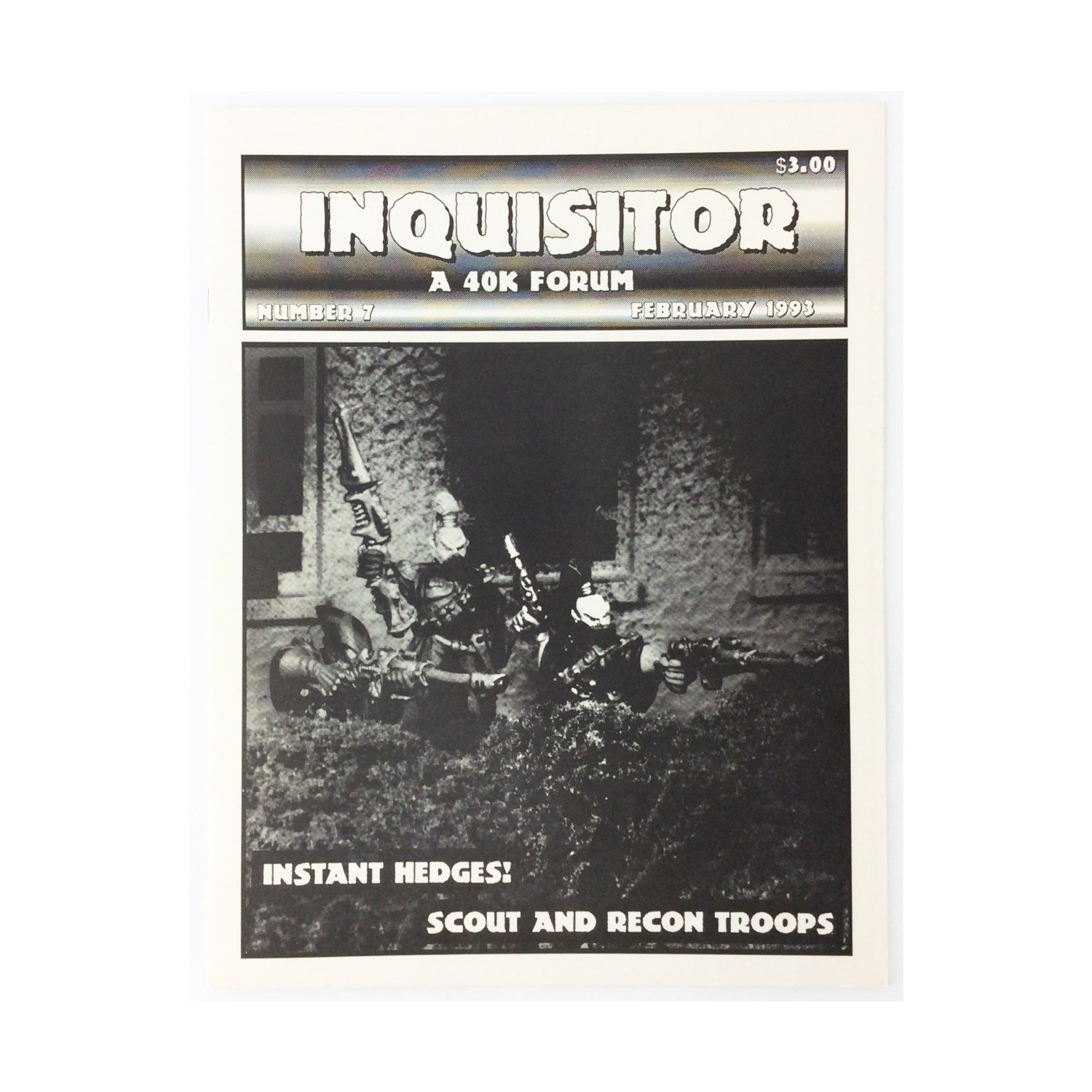 Tim DuPertuis Inquisitor Mag #7 "Scout and Recon Units" Mag VG+