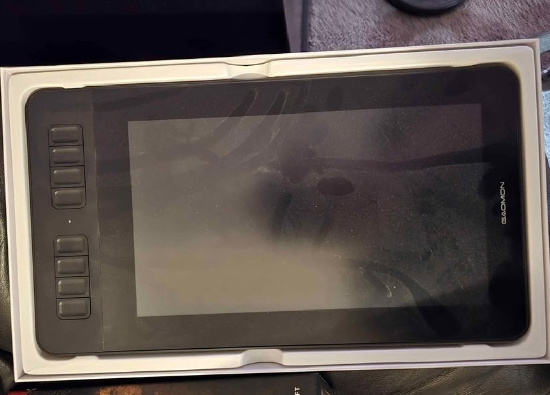 GAOMON PD1161 Graphics Tablet - Black New