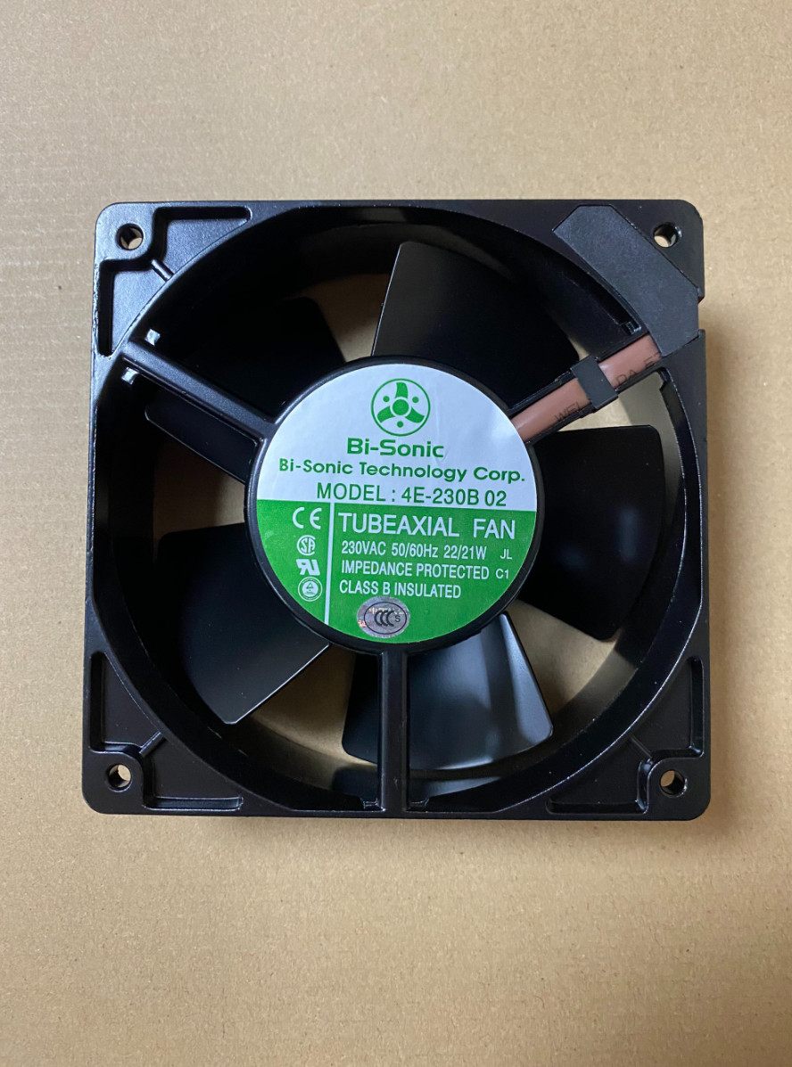 For Bi-Sonic 4E-230B 02 All-metal high-temperature fan 230VAC22/19W 120*120*38MM