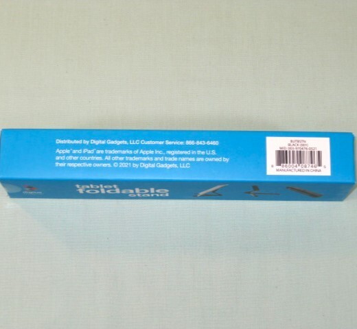 FOLDING STAND for iPad or Tablet by Digital Basics NEW Black Desktop