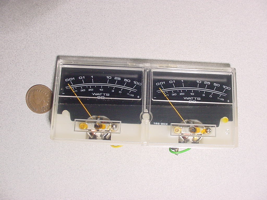 PIONEER SX-780 RECEIVER POWER VU METER PAIR ASSEMBLY (OEM***)
