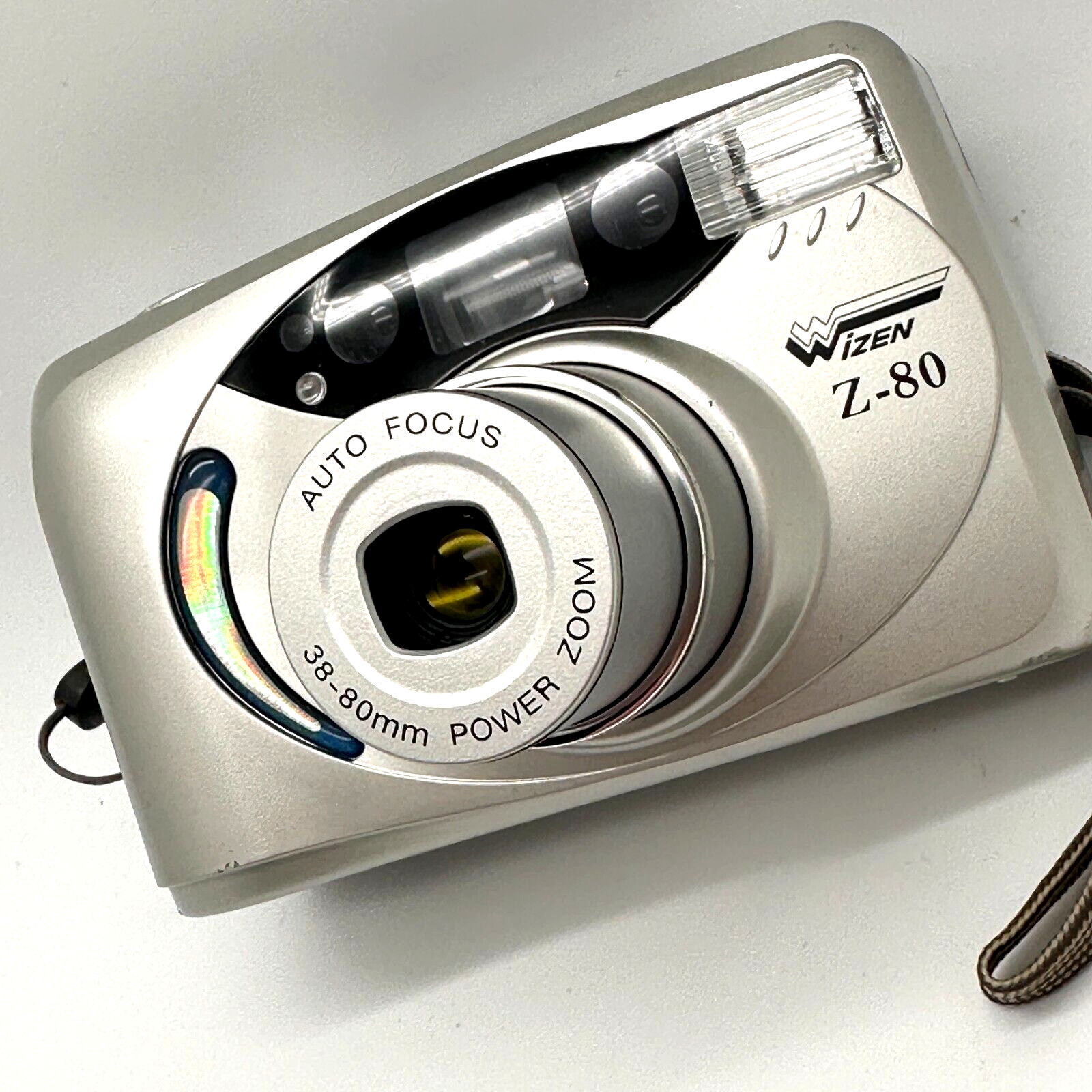 Vintage Wizen Z-80 Power Zoom 38-80 mm 35mm Film Camera With Soft Case