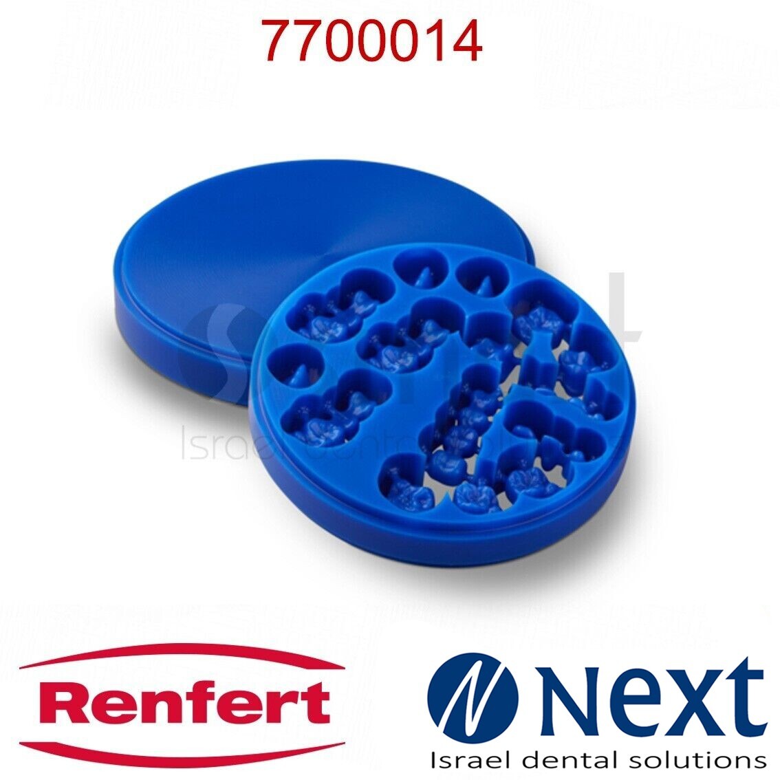 Dental Lab Renfert EASY blank milling wax CAD/CAM  Ø 98,5 x 14 mm 99g 7700014