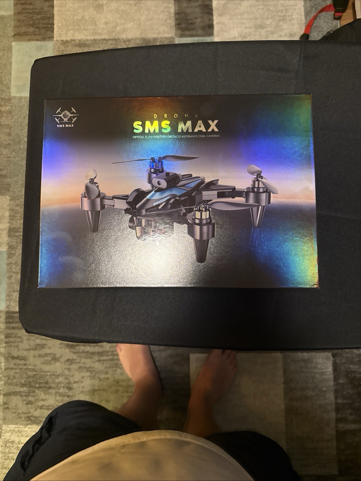 SMS MAX Drone Obstacle Avoidance Dual Cameras Optical Flow Position