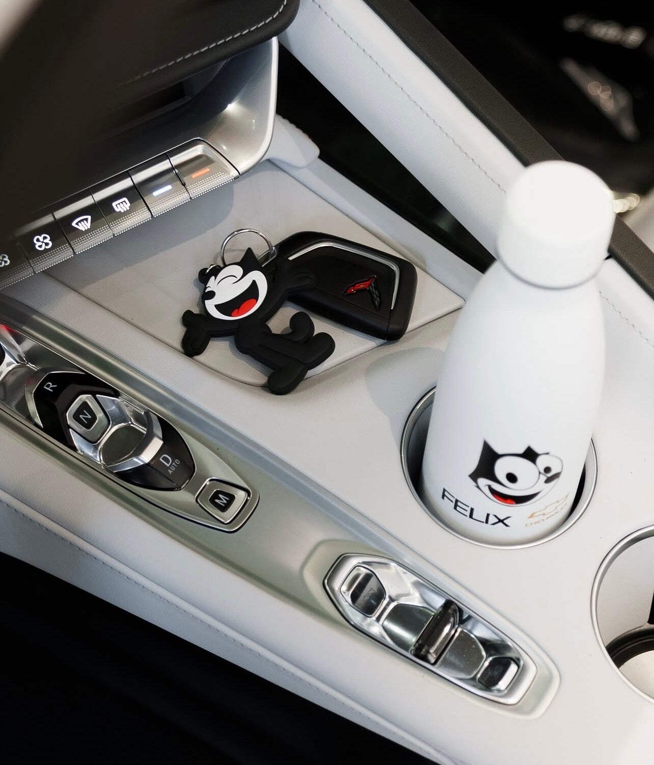 Felix Chevrolet Mascot Keychain