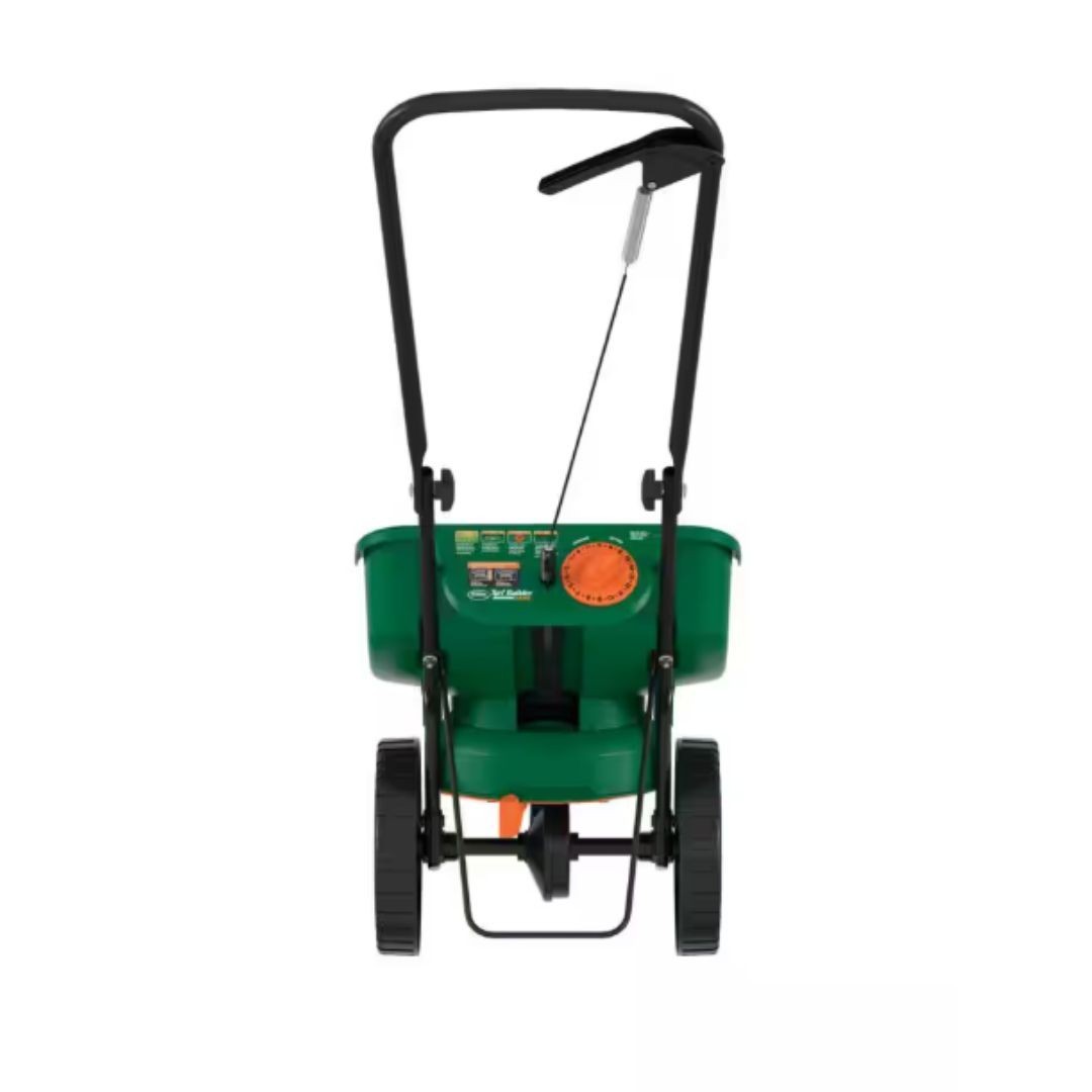 Turf Builder Edgeguard Mini Broadcast Spreader for Seed,Fertilizer,Salt,Ice Melt