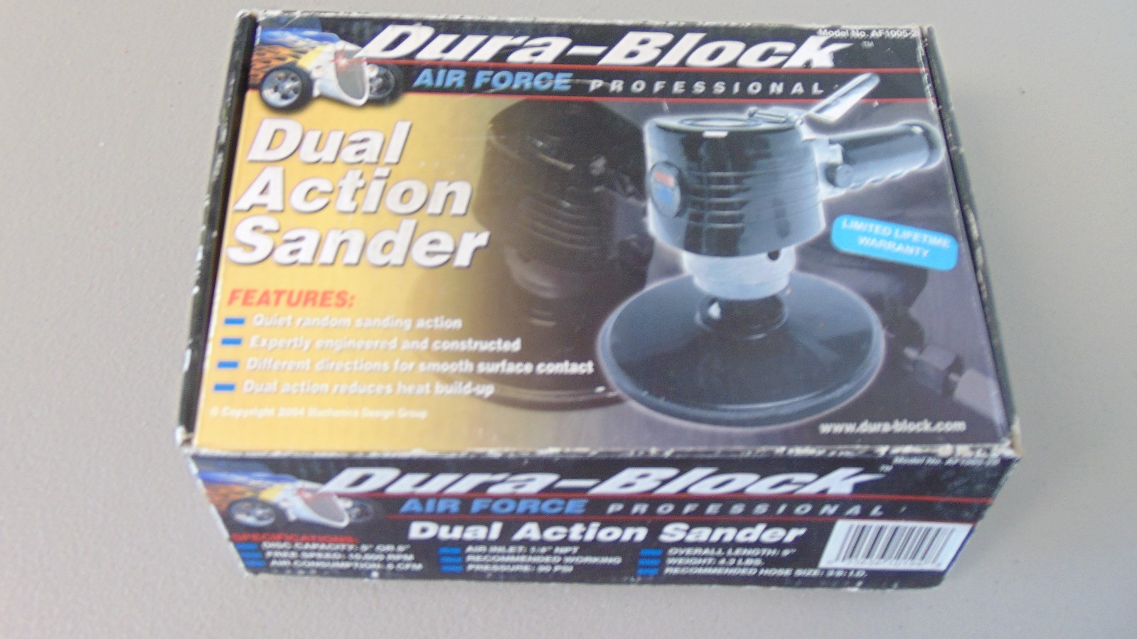Dura-Block  AF1005-2B DUAL ACTION SANDER - FREE SHIPPING