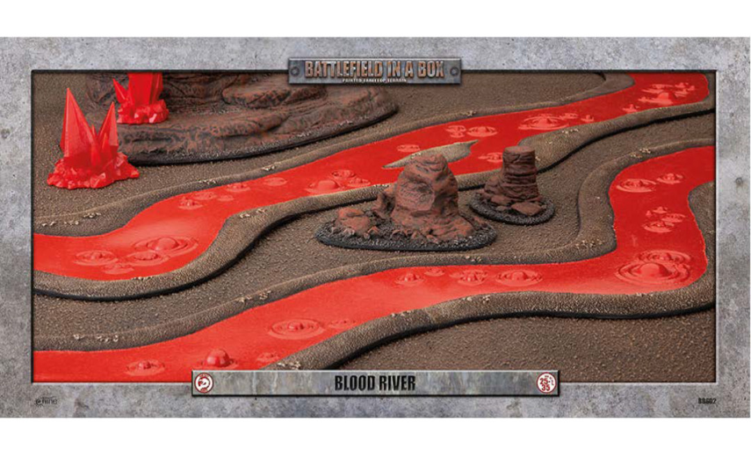 Battlefield in a Box - Terrain: Blood River BB602