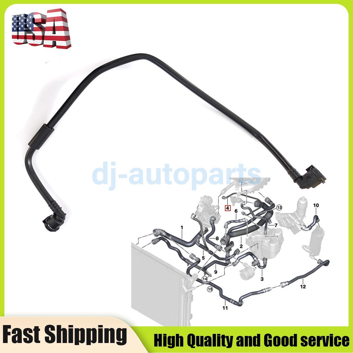 for BMW 230i 2017-2019 230i xDrive 2/3/4Series F30 F23 F32 Engine Coolant Hose