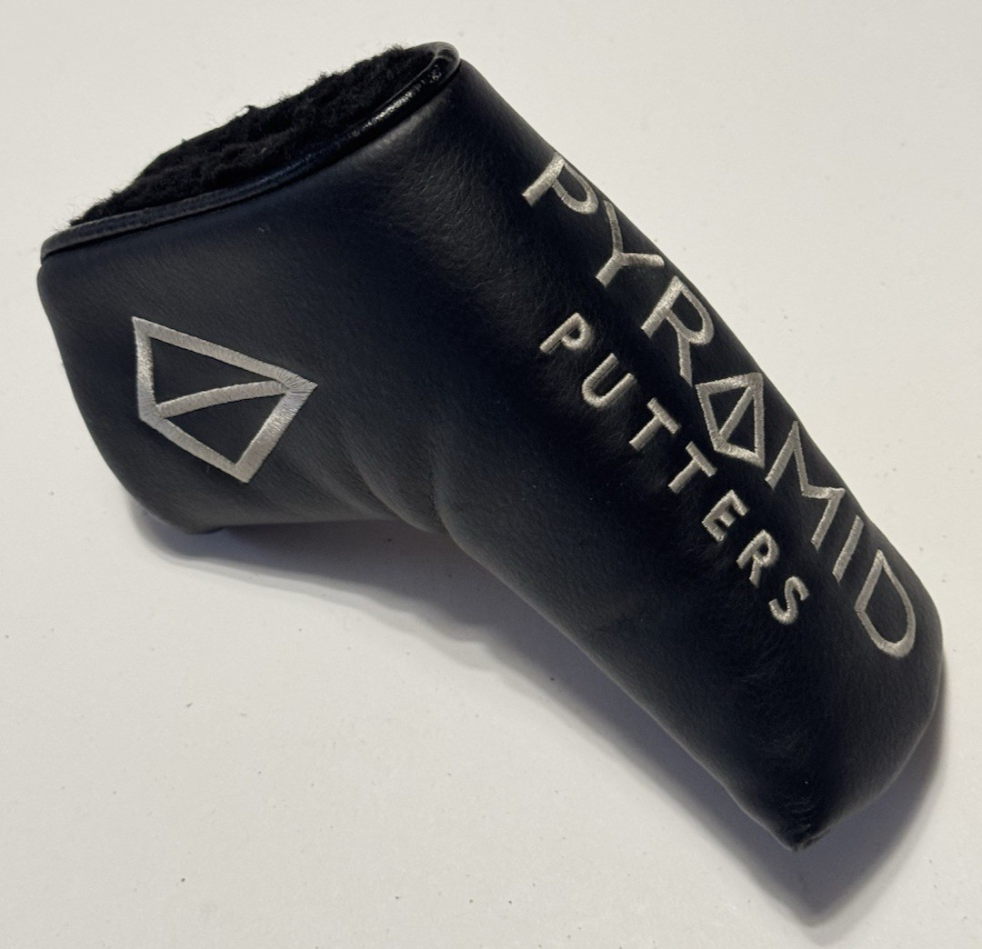 *Pyramid Blade Putter Headcover, Blk/Silver, 9.9/10 Condition, FREE SHIP!!