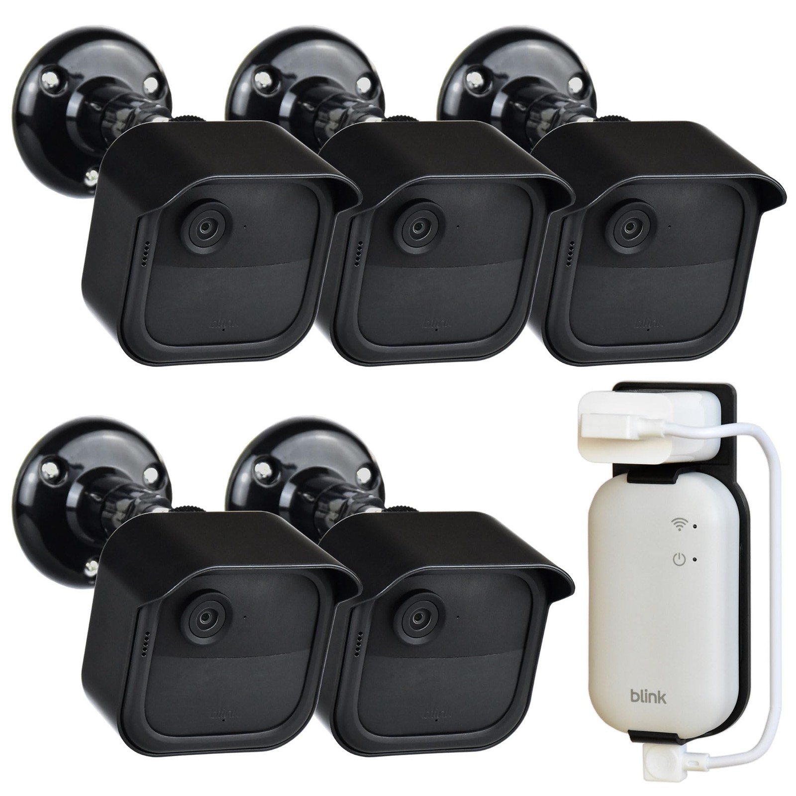 All New Blink Outdoor 4th & 3rd Gen Camera Mount Bracket, (5+1)PACK, (No Camera)