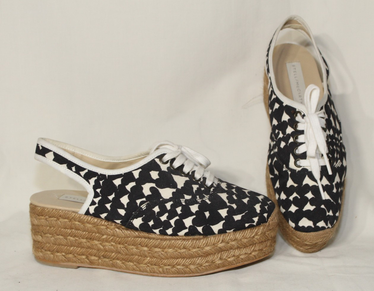 Stella McCartney Canvas Printed Espadrilles sz. 37
