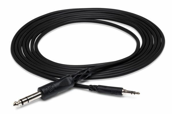 Hosa CMS-103 3 ft Stereo Interconnect Cable - 3.5mm TRS to 1/4" TRS