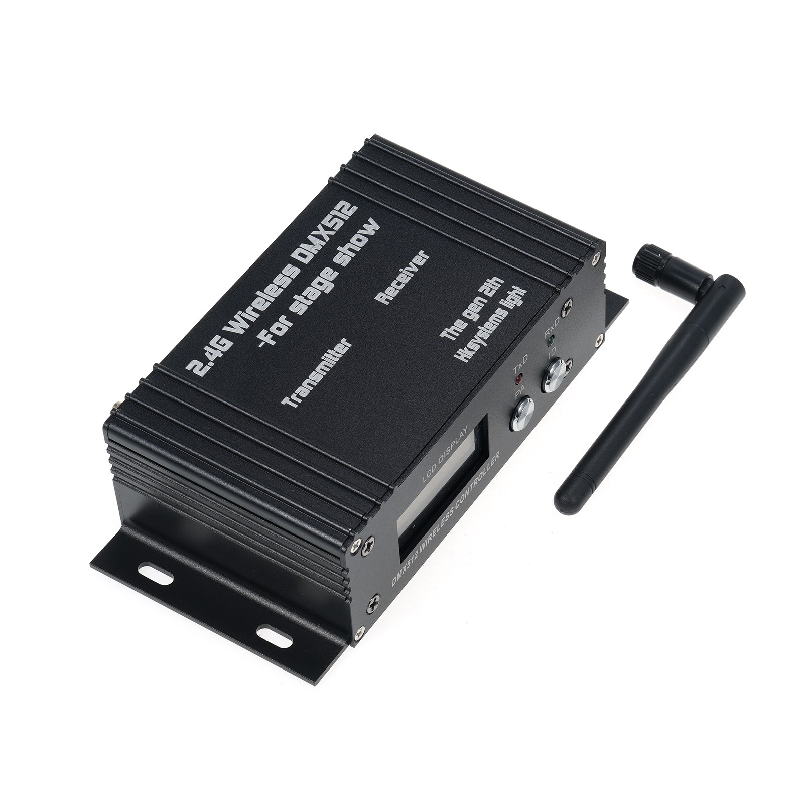 Wireless Transmitter Reliable Stage Light Accessory For Performances Aluminum