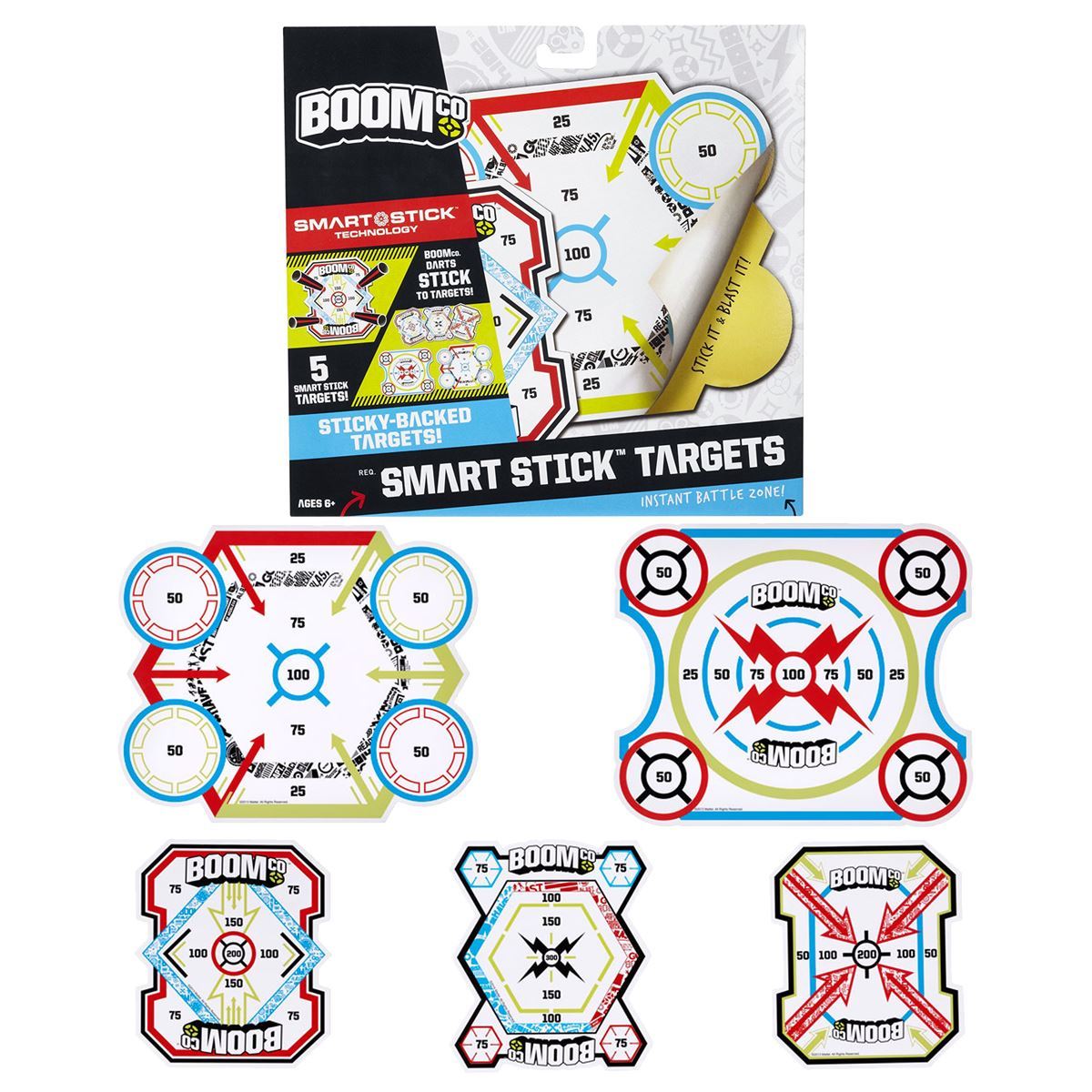 New BOOMco Smart Stick Target Soft Darts Targets Official