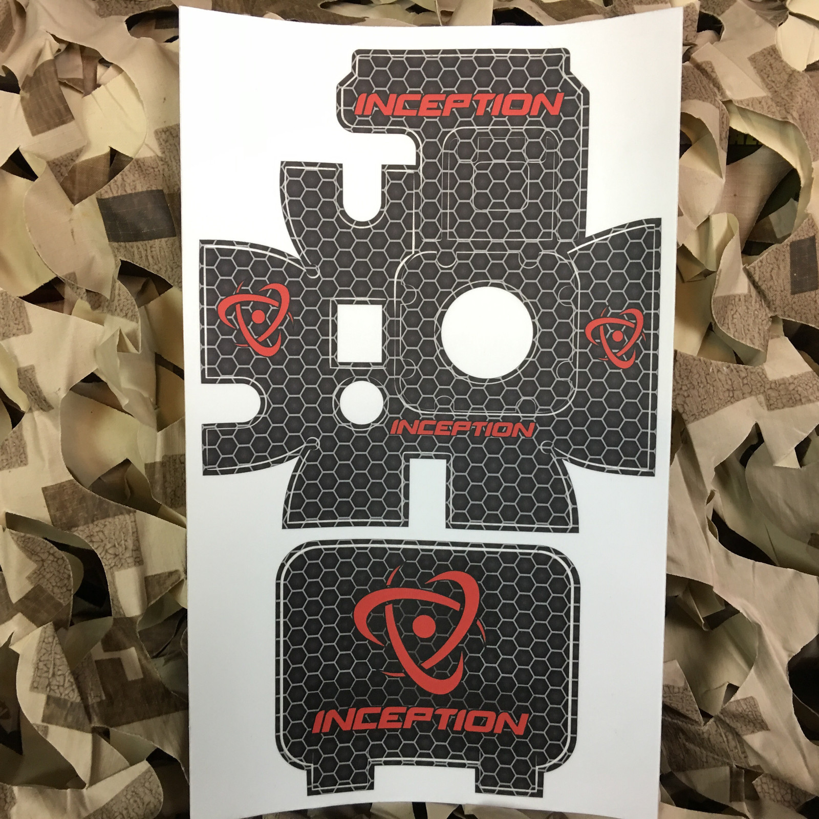 NEW Inception Designs GoPro Hero 3 Sticker Overlay Skin Wrap - Inception Print