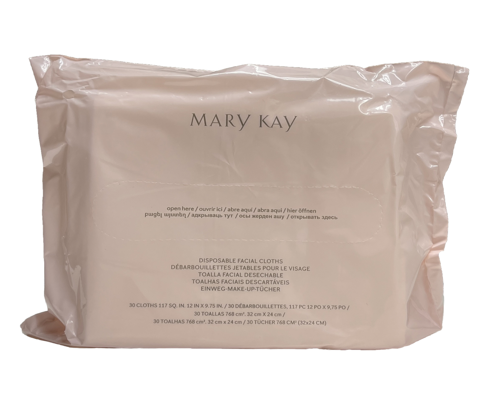 Mary Kay Disposable Facial Cloths ~ SEALED PACKAGE OF 30
