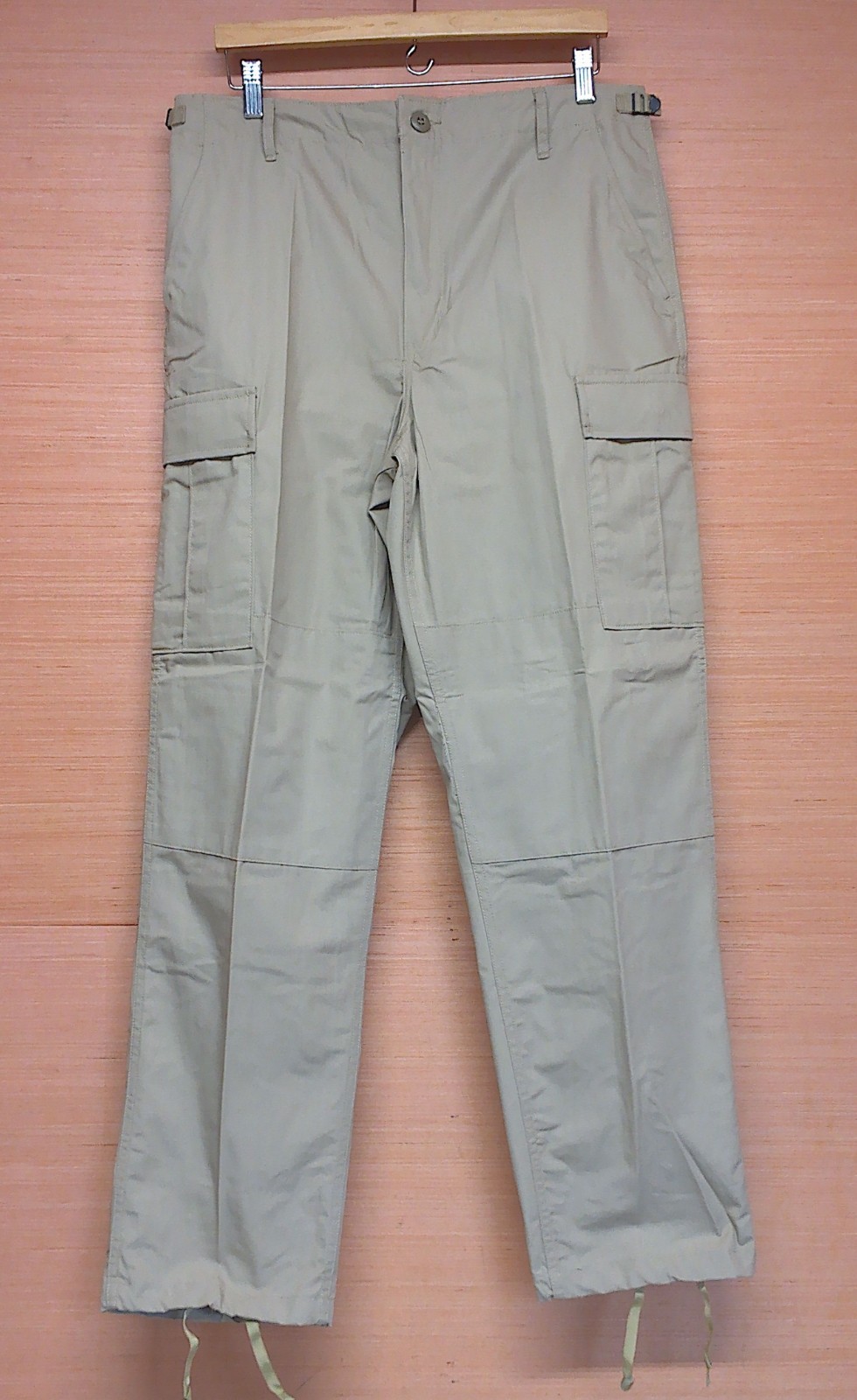 Propper Mil-Spec Tactical Khaki BDU Cargo Pants Trousers Size Medium Regular