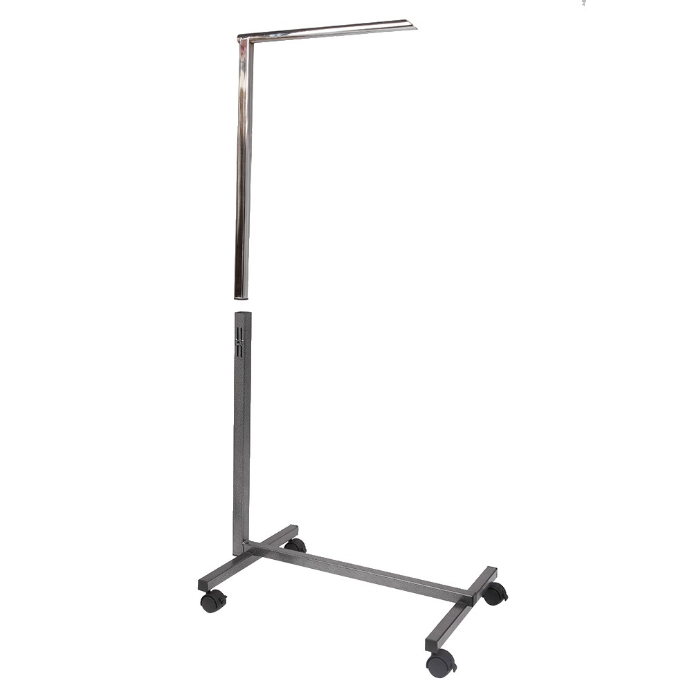 Multifunctional Adjustable Bedside Table MDF/Iron/4 Wheels With Brake