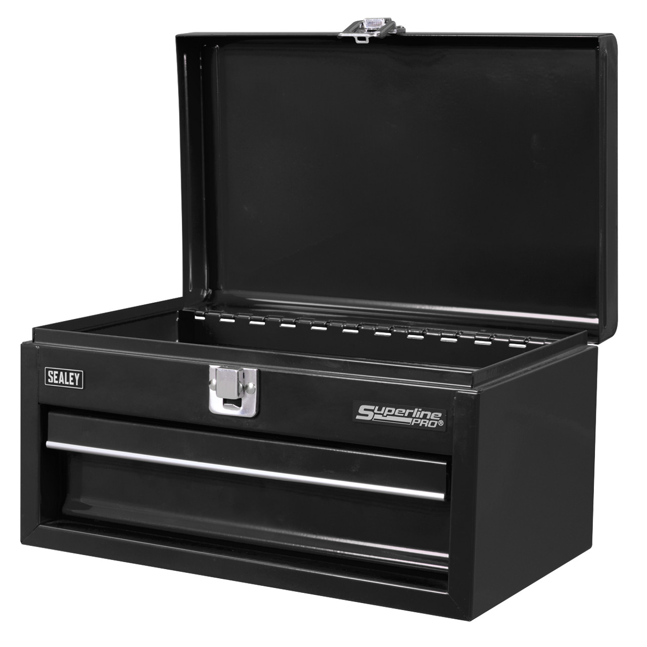 Sealey APMTB2 Superline Pro Mini Toolbox with 1 Drawer Black