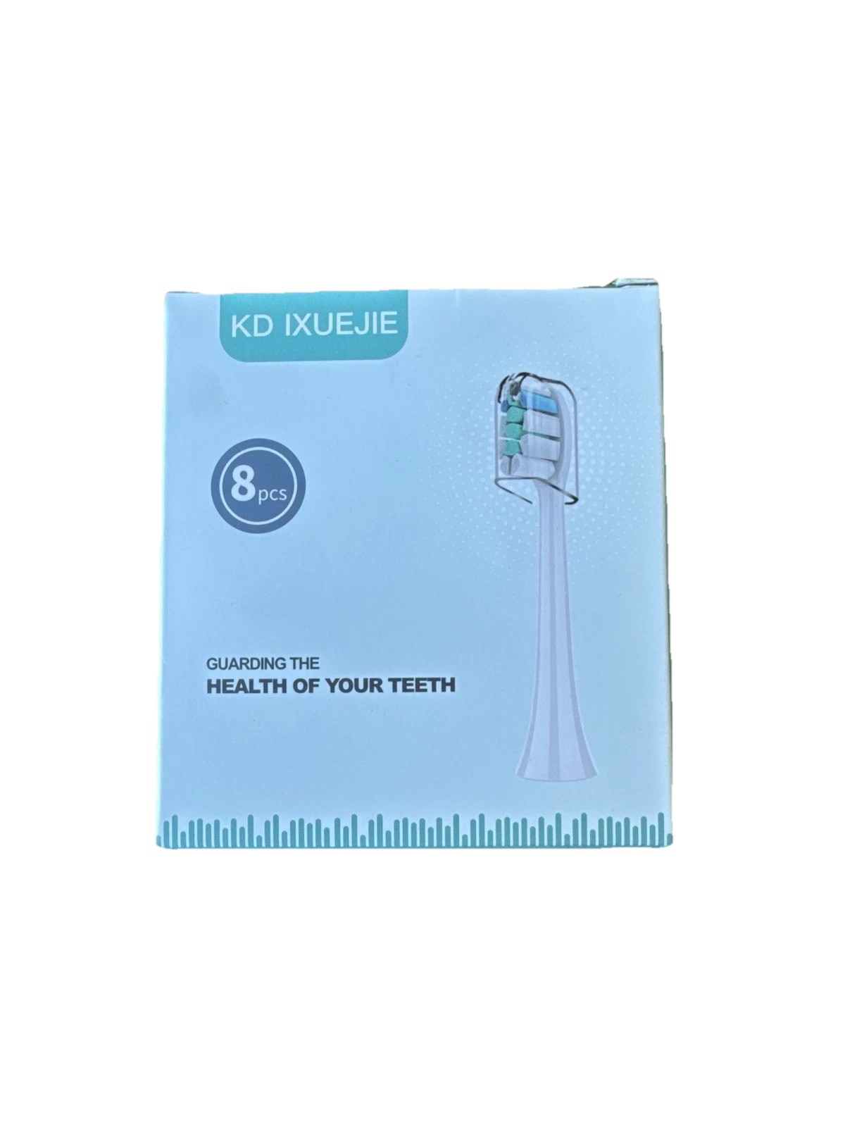 8 Pack Toothbrush Heads for Philips Sonicare, Soft Replacement Snap-On Brush