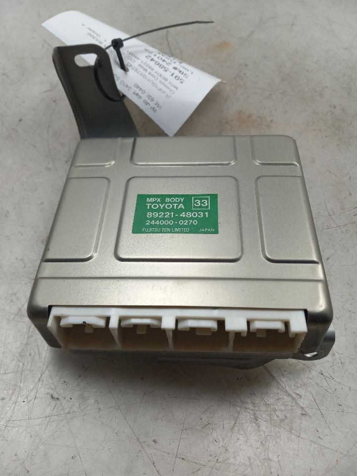 99-03 LEXUS RX300 3.0L 4WD AT MULTIPLEX NETWORK BODY CONTROL MODULE