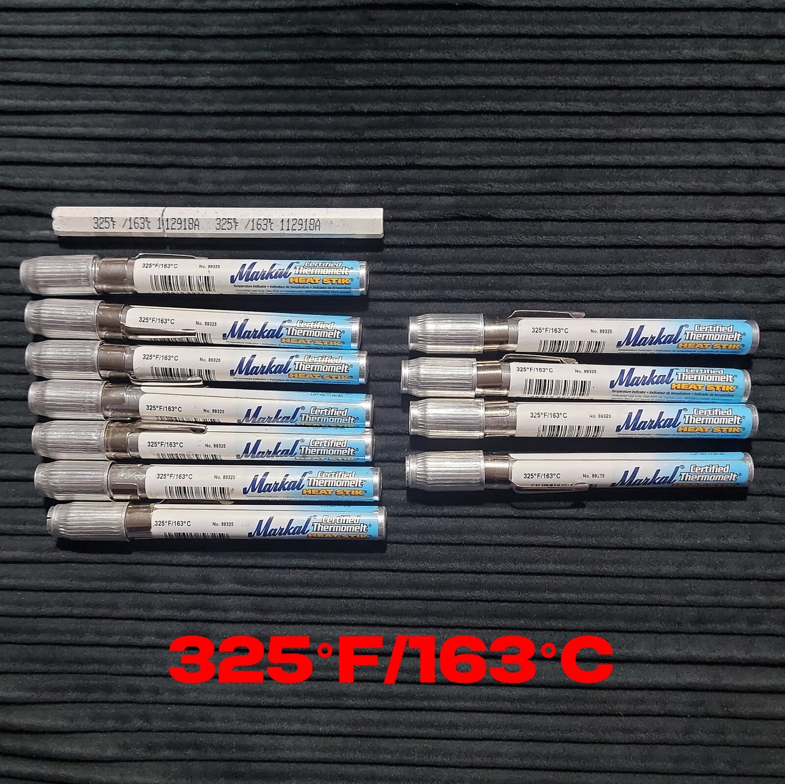 Lot of 11 Markal Thermomelt Heat Stik (325°F / 163°C) – SOME BROKEN