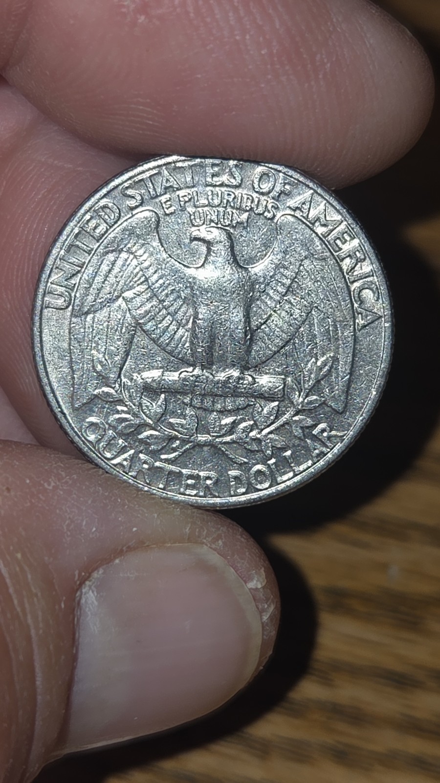 1985 D Washington Quarter circulated great condition