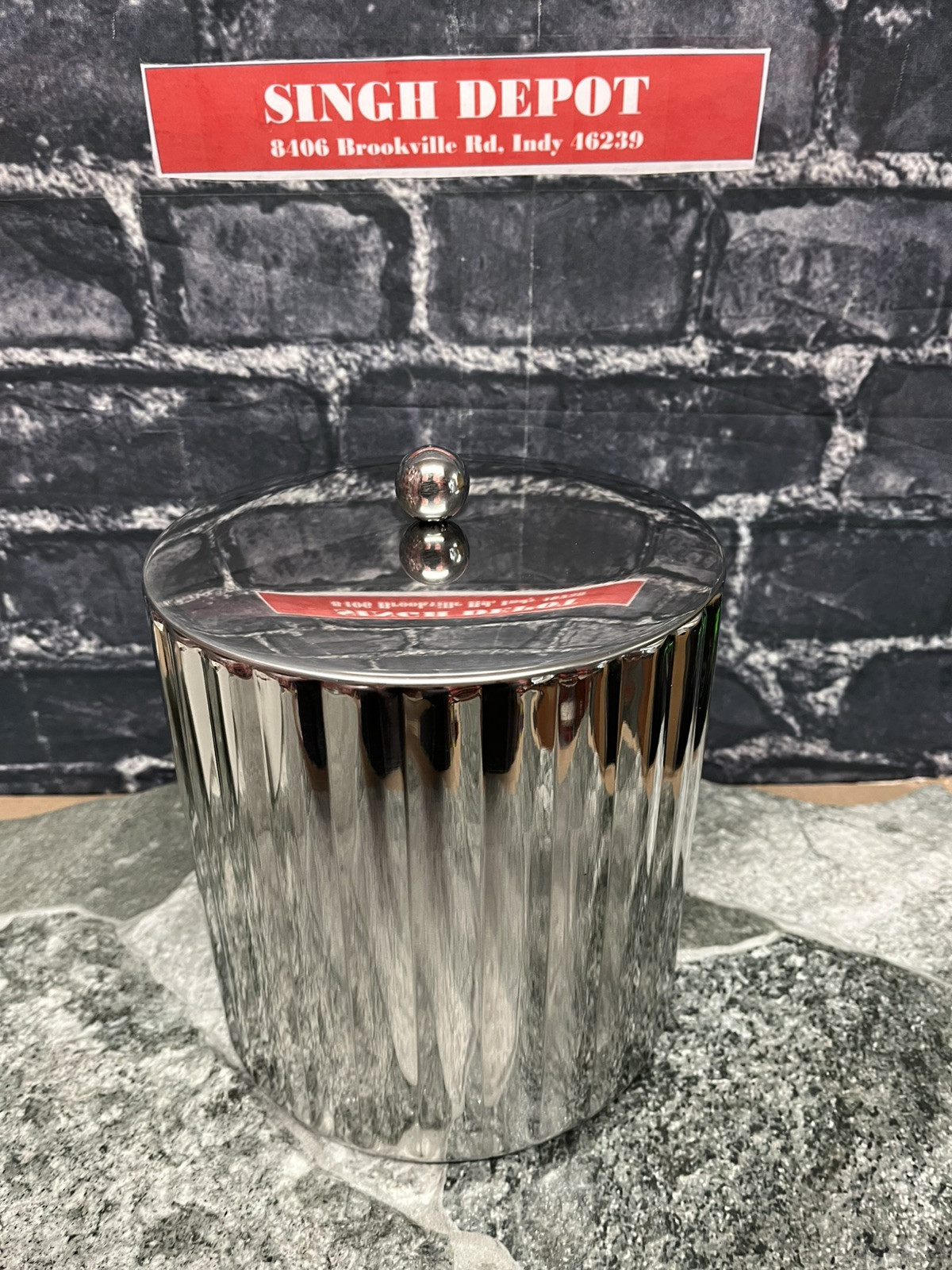 Threshold Silvertone 2.9L Stainless Steel Double Wall Ice Bucket ( 2 Pack)