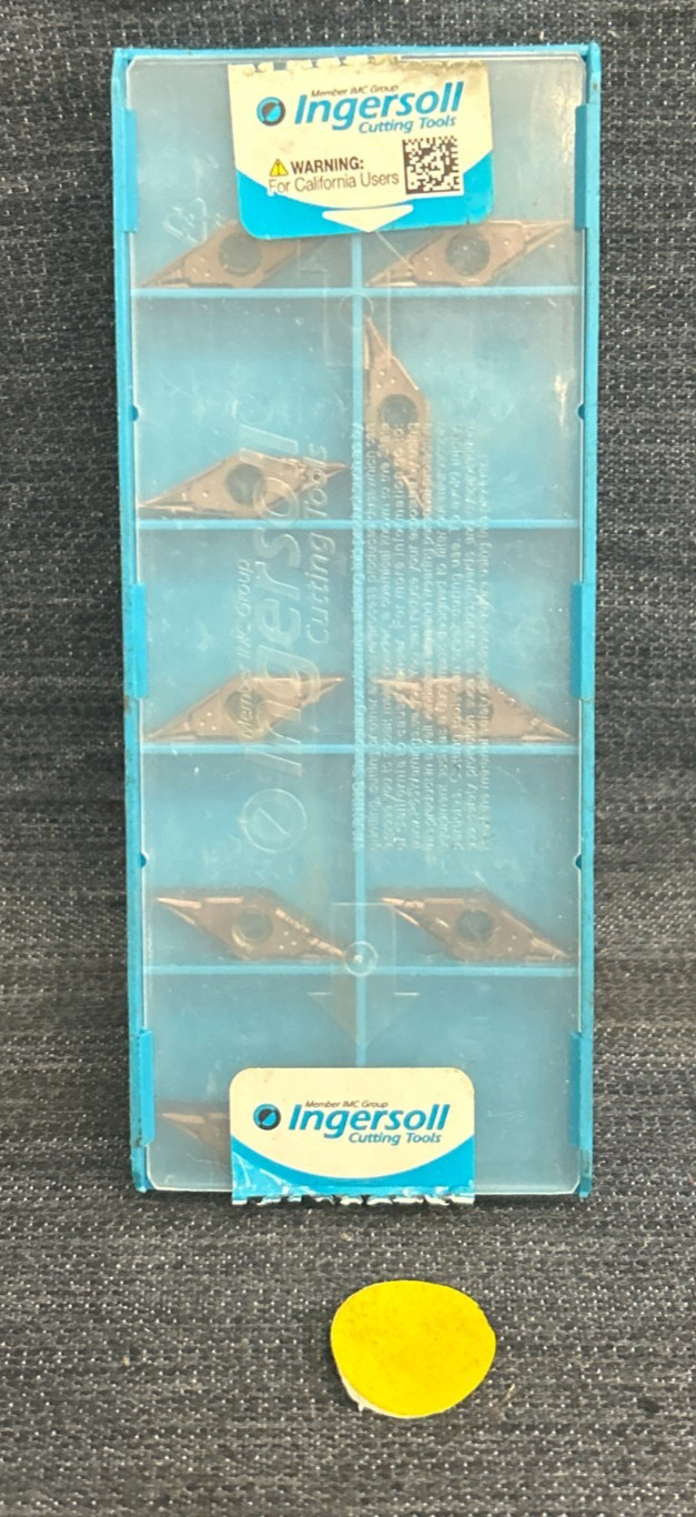 INGERSOLL TURNING DRILL INSERT VNGX2.53M-FS-F TT4430  LOT OF 9