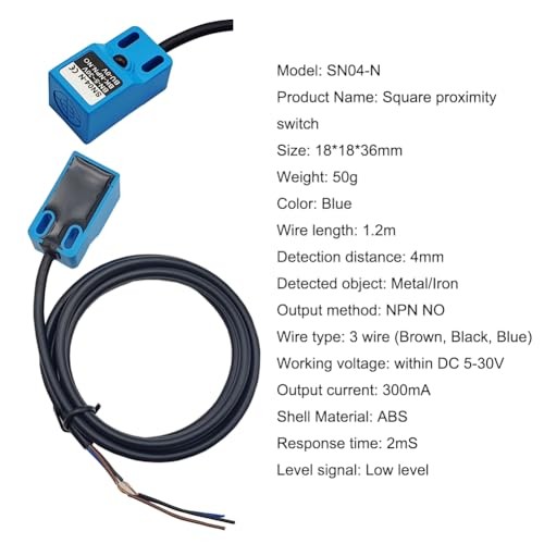 Inductive Proximity Sensor SN04-N Normally Open Detection Approach Switch NPN