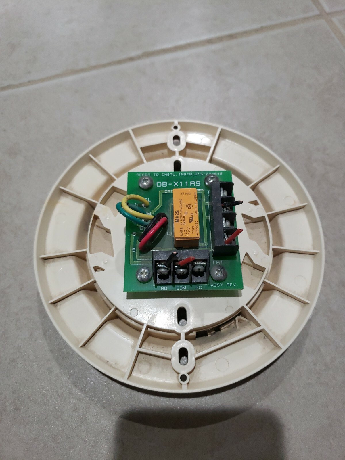 Siemens DB-X11RS Relay Base USED