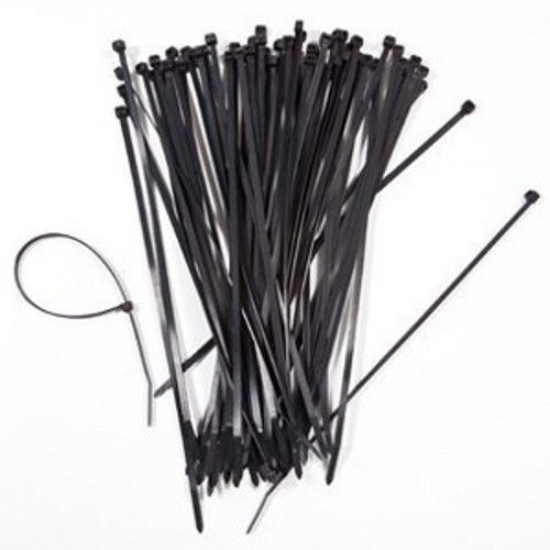 1000 Pack Lot Pcs - 6" Inch UV Resistant Nylon Cable Zip Wire Tie 40 lbs - Black