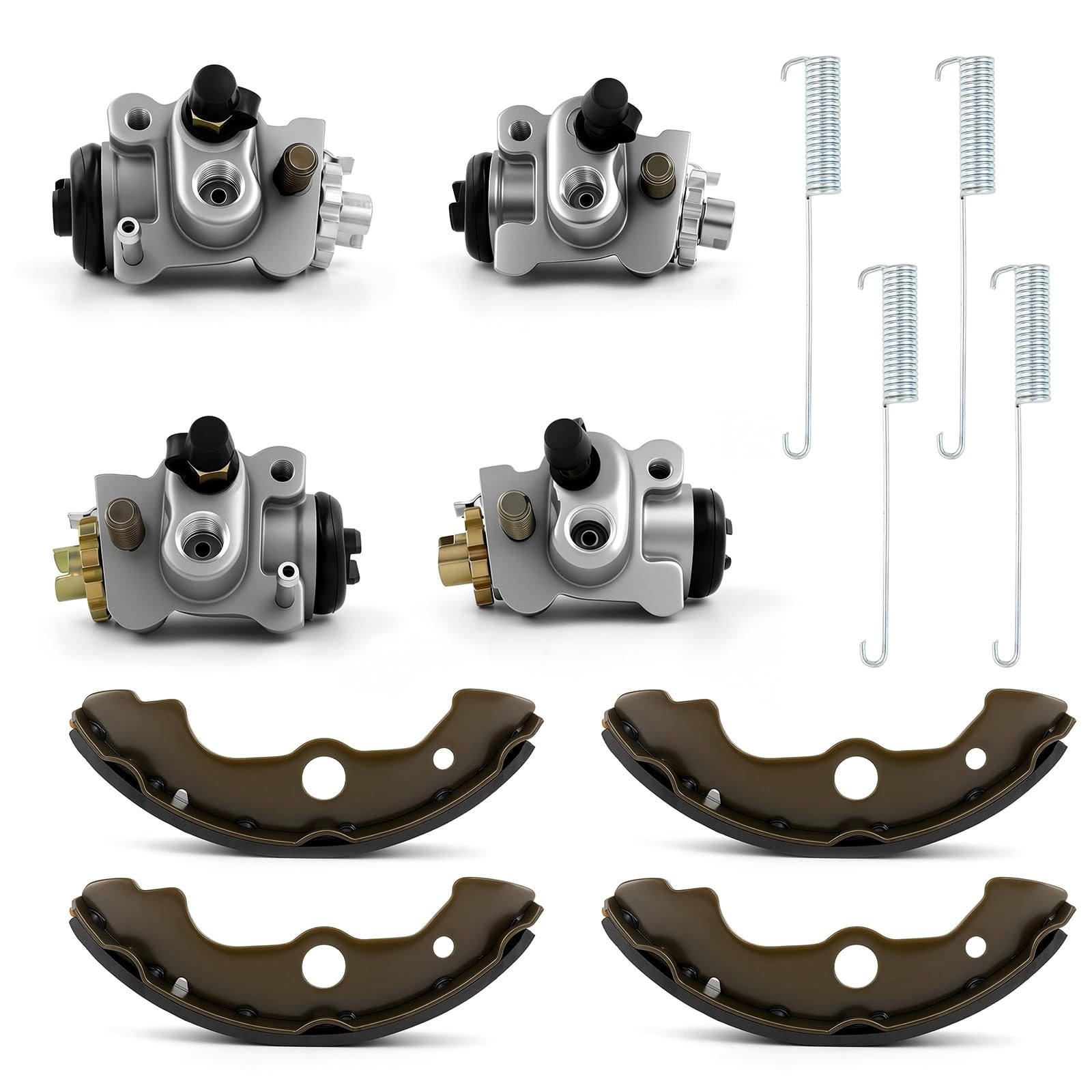 Left Right Front Brake Cylinder Shoe For Honda FourTrax 300 TRX300FW 4x4 1988...