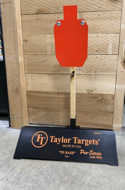 Taylor Targets Pro-Series Mark 1 (Silhouette with Base) Combo. AR500. Brand New