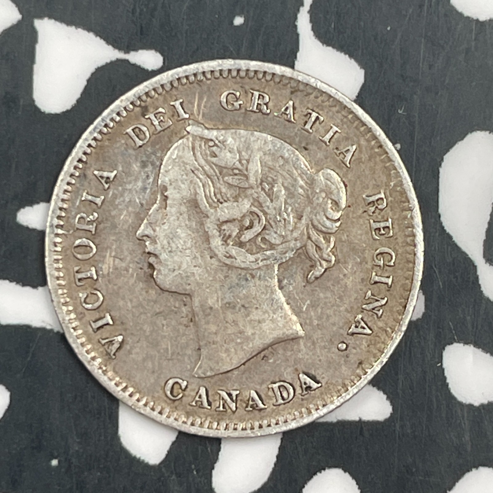 1888 Canada 5 Cents Lot#F5166 Silver!