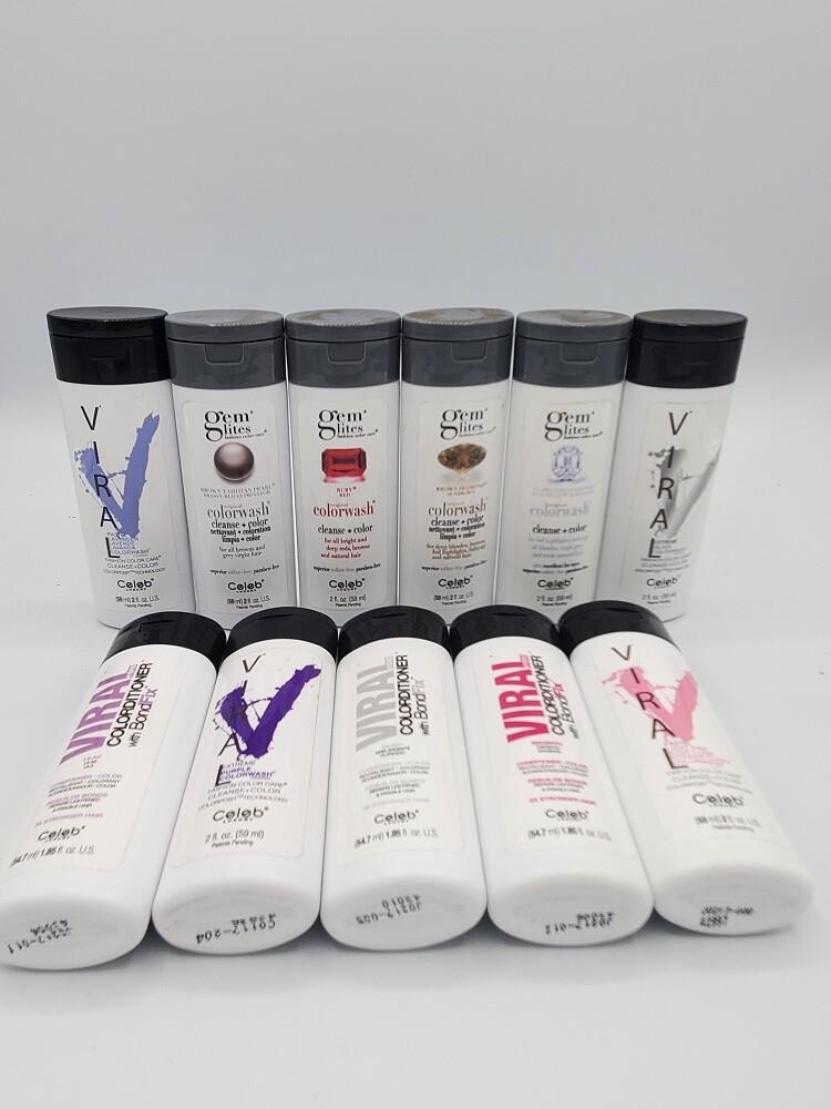 Celeb Luxury Viral Extreme ColorWash & Colorditioner Travel Size Choose Yours !