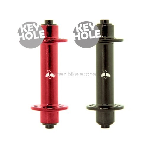 Front Only * Circus Monkey HRW1 Road Hub 16h18h 20 24 28 32 Hole  BLACK / RED