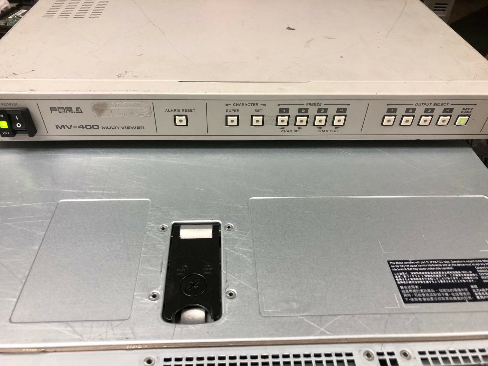 FOR-A MV-40D MULTIVIEWER FOR.A MV-40D