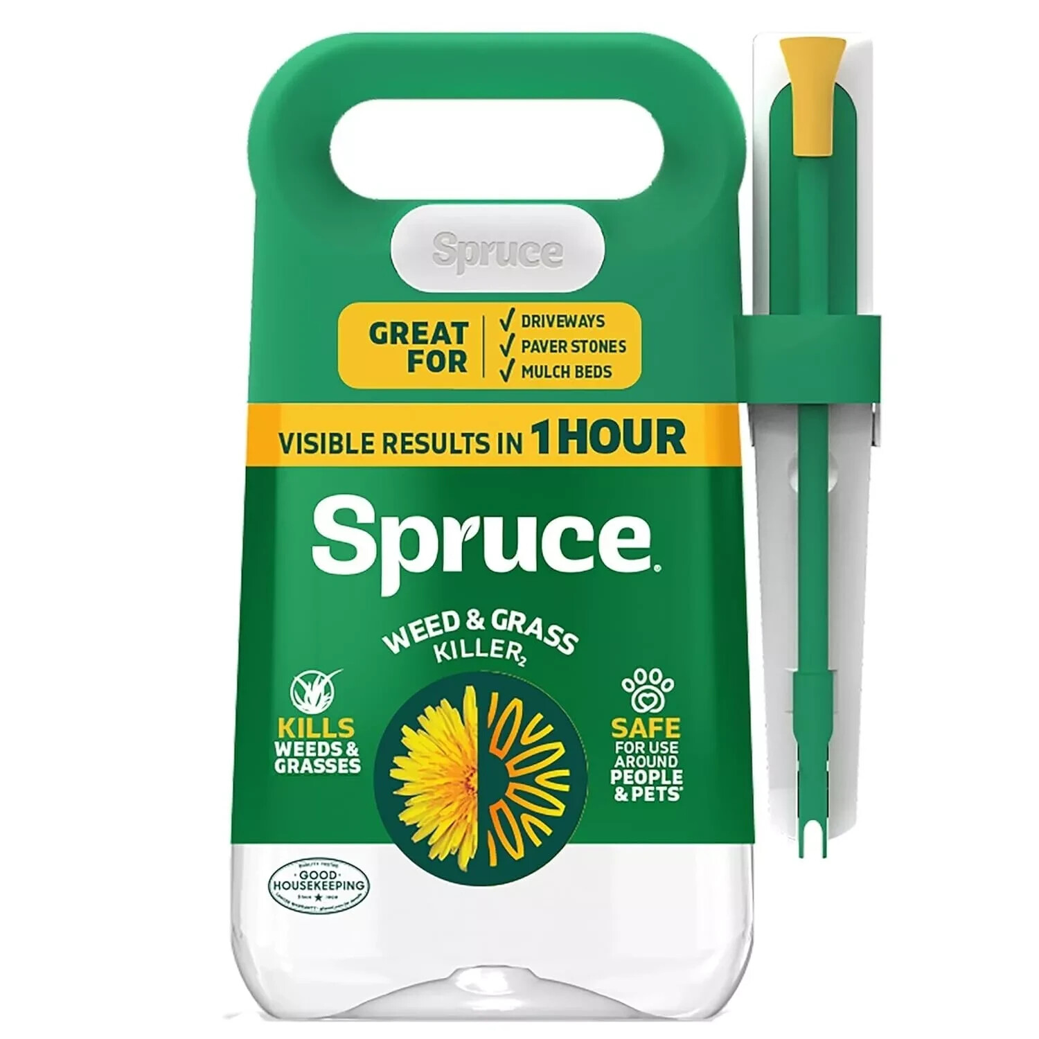 Spruce Snap & Spray Weed & Grass Killer Results in 1 Hour, 64OZ