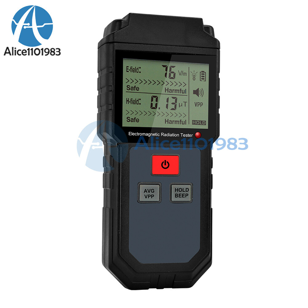 ET825 Electromagnetic Field Radiation Detector Tester Emf Meter Dosimeter Meter