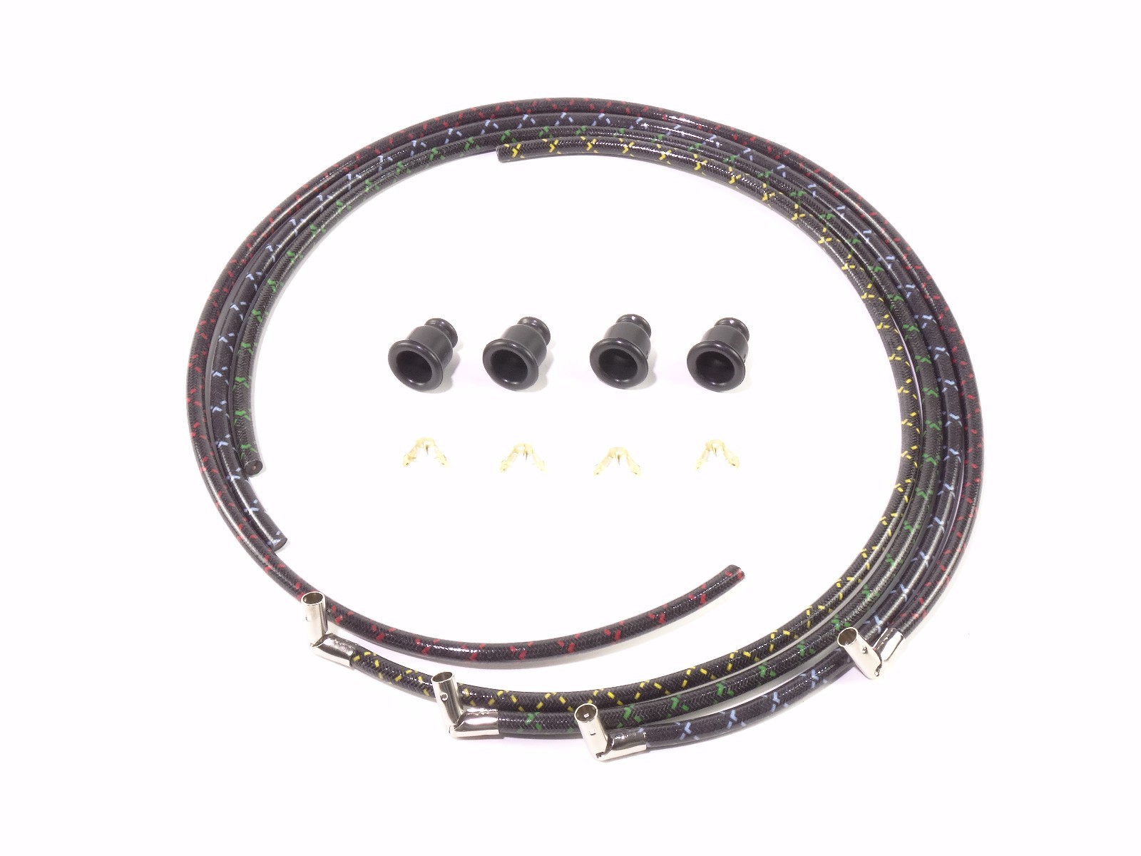 Ford 2N, 8N (Early), & 9N (with Front Mount Distributor) Spark Plug Wire Set