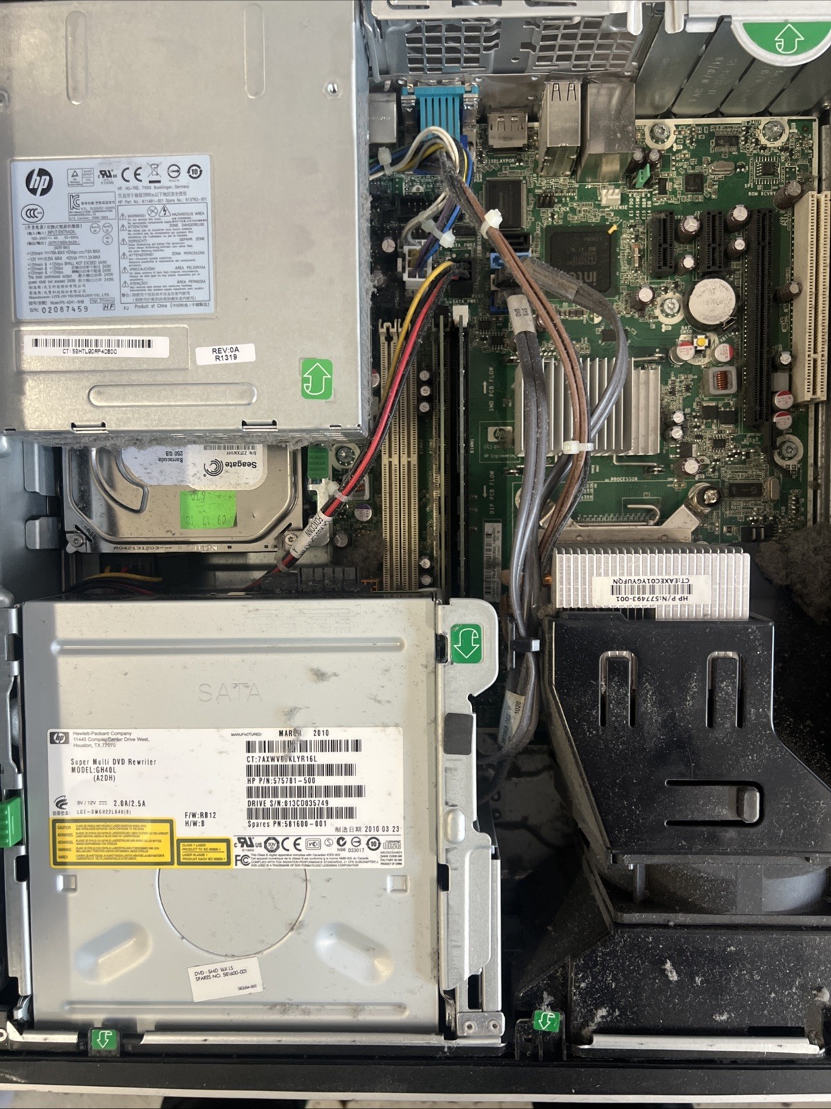 HP Desktop With I2