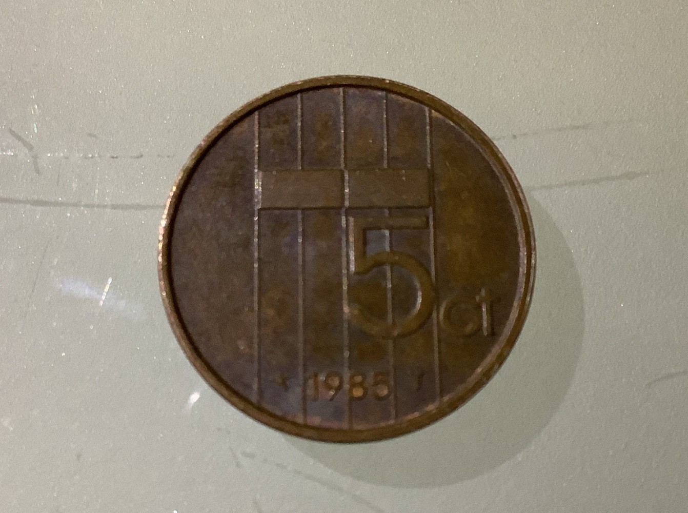 Netherlands 5 Cent 1985 Circulated