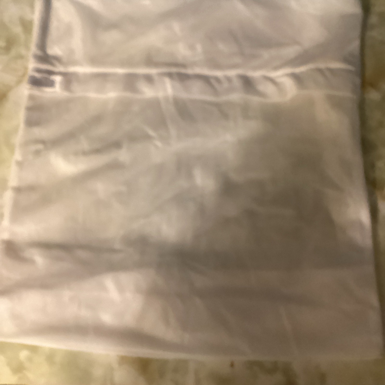 Laundry Woolite Mesh Polyester  Wash Bag - 15" x 17.5" White New