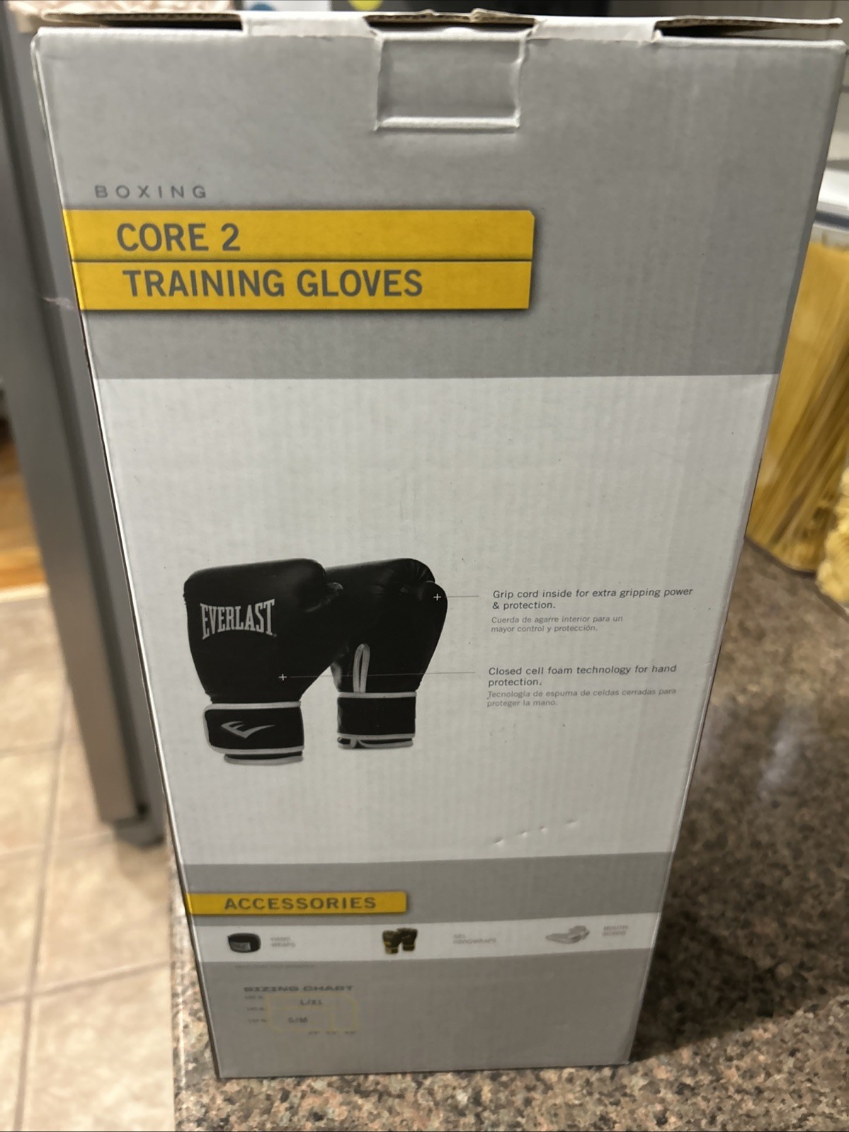 Core Training Gloves Size S/M
